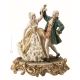 MINUET Statuette statue figure porcelain Capodimonte handmade made in Italy exclusive