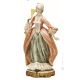 LADY Statuette statue figure porcelain Capodimonte handmade made in Italy exclusive