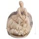 LADY Statuette statue figure porcelain Capodimonte handmade made in Italy exclusive