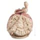 LADY Statuette statue figure porcelain Capodimonte handmade made in Italy exclusive