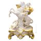 NAPOLEON CROSSING THE ALPS Statuette statue figure porcelain Capodimonte handmade Made in Italy exclusive