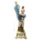 ENSIGN Statuette statue figure porcelain Capodimonte handmade Made in Italy exclusive