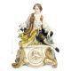GALLANT Statuette statue figure porcelain Capodimonte handmade made in Italy exclusive