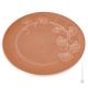 GIMGKO Centerpiece plate bowl authentic artistic ceramic made and decorated by hand Made in Italy red