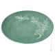 ORCHIDEA Centerpiece plate bowl authentic artistic ceramic made and decorated by hand Made in Italy 