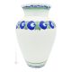 DUE ROSE VASE Precious Ceramic Artistic Creations Decor Handpainted Handcraft Made Italy