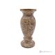 VASE, amphora in authentic fossil stone, handmade, elegant and refined design.