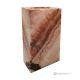 LAMP in fine pink onyx marble, lampshade in authentic natural stone, handmade.