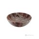 BOWL in precious red marble, authentic natural stone, handmade.