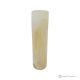 Cylindrical flower vase in white onyx marble, quality natural stone, handmade.