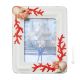 SEA & SHELLS Photo frame picture frame handmade ceramic artistic Made in Italy