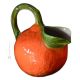 BROCCA ARANCIA Pitcher carafe jug decanter original creations in artistic ceramic Made in Italy