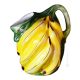 BROCCA BANANA Pitcher carafe jug decanter original creations in artistic ceramic Made in Italy