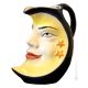BROCCA LUNA Pitcher carafe jug decanter original creations in artistic ceramic Made in Italy