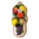 FRUIT Wall decorative object to hang artistic ceramic