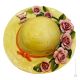 HAT Wall decorative object to hang artistic ceramic