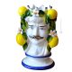 MORO HEADS MALE handmade ceramic artistic table ornament Made in Italy