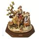 A DAY ON THE FARM Statuette statue figure porcelain Capodimonte handmade Made in Italy exclusive