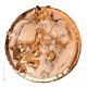 PICTURE Wall decorative object to hang Baroque style artistic ceramic with 24k gold color Swarovski crystals