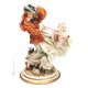 APRIL WIND Statuette statue figure porcelain Capodimonte handmade Made in Italy exclusive