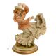 APRIL WIND Statuette statue figure porcelain Capodimonte handmade Made in Italy exclusive