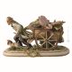 PEDDLER Statuette statue figure porcelain Capodimonte handmade Made in Italy exclusive