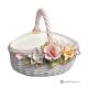 Dining table centerpiece ceramic - Home decò - Floral figures