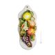 PICTURE Wall decorative object to hang artistic ceramic Made in Italy