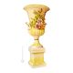 VASE Baroque style artistic ceramic with 24k gold details Made in Italy