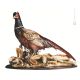 PHEASANT Statuette statue figure Capodimonte porcelain handcraft made in Italy