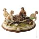 THE CHILD CHEATS Statuette statue figure porcelain Capodimonte handmade Made in Italy exclusive
