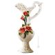 AMPHORA Vase baroque style artistic ceramic with 24k gold details Made in Italy