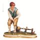 GOLFER Statuette statue figure porcelain Capodimonte handmade Made in Italy exclusive