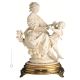 MOTHER WITH BABY Statuette statue figure porcelain Capodimonte handmade Made in Italy exclusive