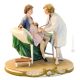 GYNAECOLOGIST Statuette statue figure porcelain Capodimonte handmade Made in Italy exclusive