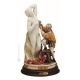 MICHELANGELO Statuette statue figure porcelain Capodimonte handmade Made in Italy exclusive