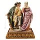 THERE'S NO ROSE WITHOUT THORN Statuette statue figure porcelain Capodimonte handmade Made in Italy exclusive