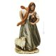 COUNTRY WOMAN Statuette statue figure porcelain Capodimonte handmade Made in Italy exclusive