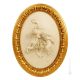 CHERUBS WITH GRAPES Picture Bas-relief Porcelain Capodimonte Made in Italy