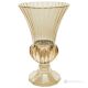 ADA Hand Painted Vase Authentic Modern Decorative Premium Quality Glass.-Amber