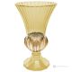 ADA Hand Painted Vase Authentic Modern Decorative Premium Quality Glass.-Yellow