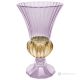 ADA Hand Painted Vase Authentic Modern Decorative Premium Quality Glass.-Pink
