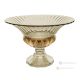 ADA Hand Painted Centerpiece Authentic Modern Decorative Glass Premium Quality.-Amber