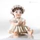 ADELINA Romantic Capodimonte doll, Italian artisan refinement.