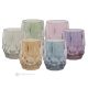 ALKIMIA Set of 6 authentic hand-painted water glasses in superior quality glass, modern design.