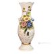 Vase ceramic art - Interior style - Slender-form floreal artwork