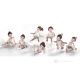 BALL - Capodimonte, 7 ballerinas in fine porcelain, elegance and poetry.