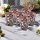 Set of 6 blown glass liquor glasses with murrine made in Murano Venice