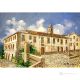 SAN FRANCESCO CONVENT Acrylic painting on canvas modern Made in Italy 