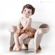 COSETTE - Capodimonte statuette, romantic dancer, elegance in porcelain.